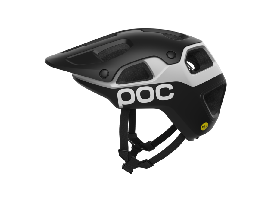 POC Cularis Pure Helmet - Uranium Black Matt/Hydrogen White