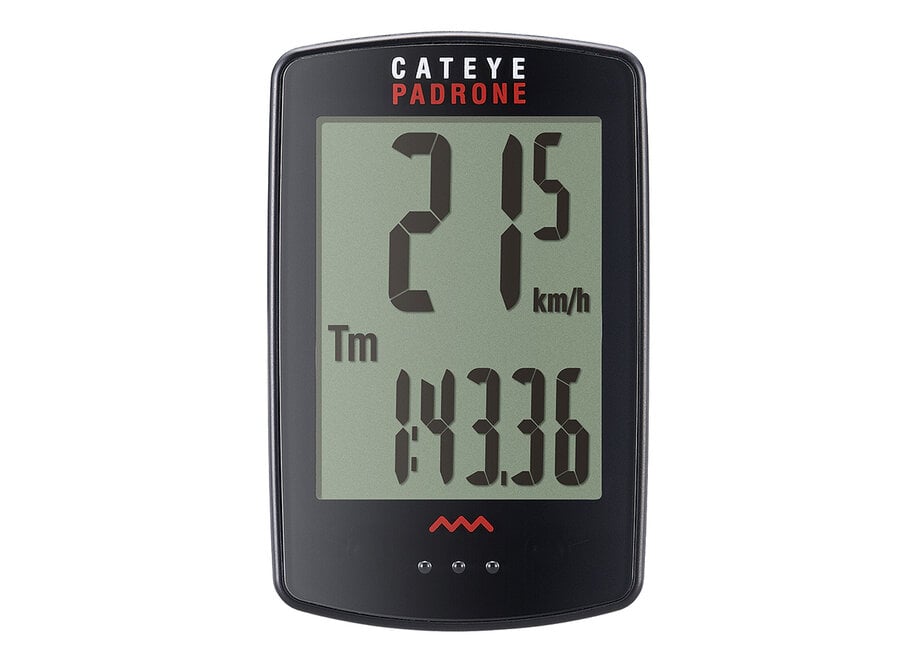 CatEye, Padrone, Cyclocomputer, Black