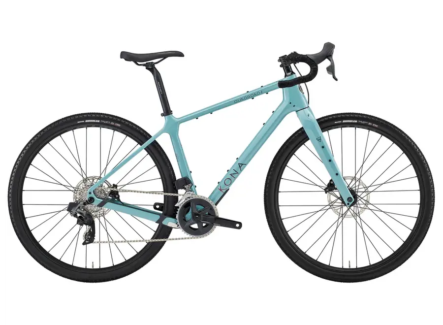 Kona Ouroboros CR/DL - Gloss Harbor Grey w/ Plum & Bloodstone Decals
