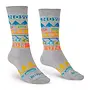 Bridgedale Ski Merino Over Calf Junior Socks - 2 Pack - Grey