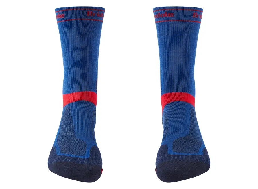 Bridgedale Men's MTB Mid-Season Weight T2 Merino Sport Boot Socks - Blue