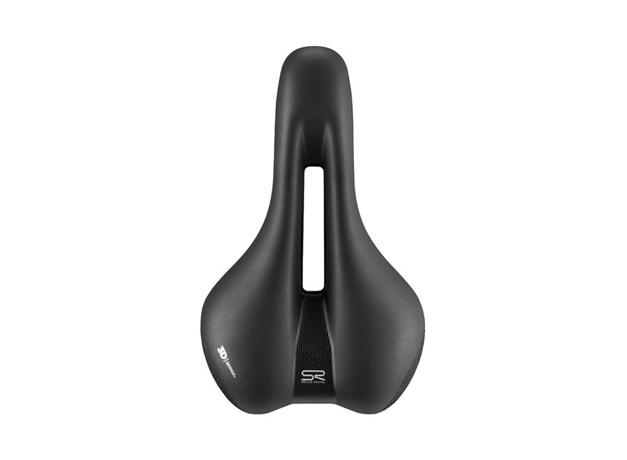 Selle Royal, Ellipse Athletic, Saddle, 266 x 163mm, Unisex, 406g, Black