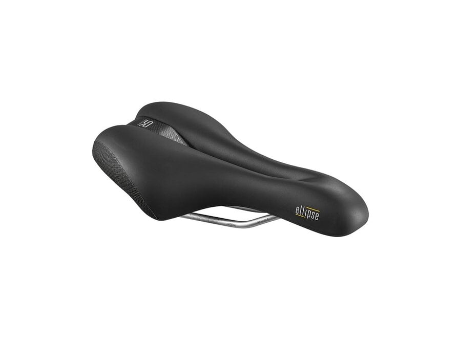 Selle Royal, Ellipse Athletic, Saddle, 266 x 163mm, Unisex, 406g, Black