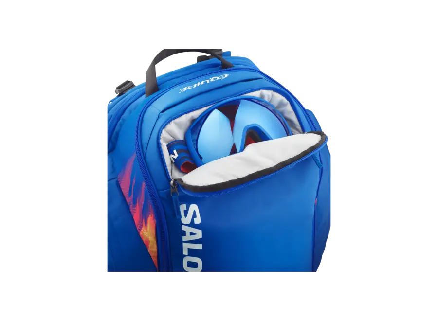Salomon Go To Snow 50l Gear Bag - Race Blue/Fiery Red