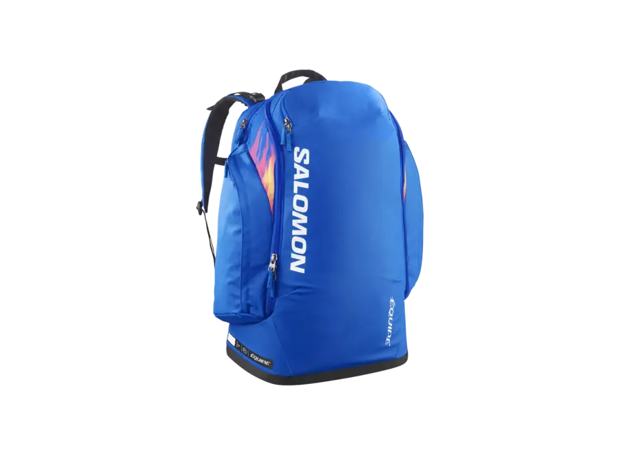 Salomon Go To Snow 50l Gear Bag - Race Blue/Fiery Red
