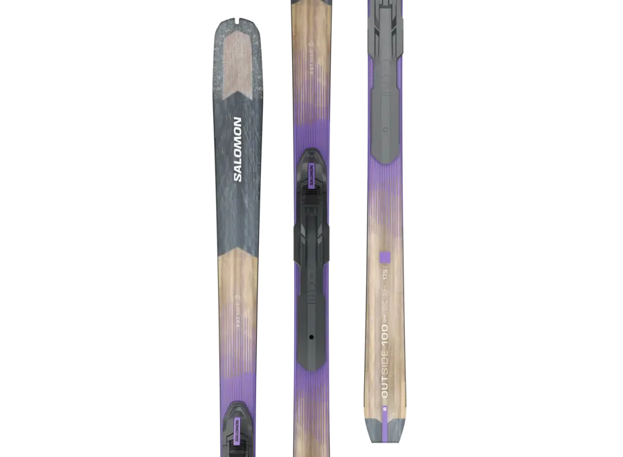 Salomon Outside 100 Grip + BC Outside Binding 175cm