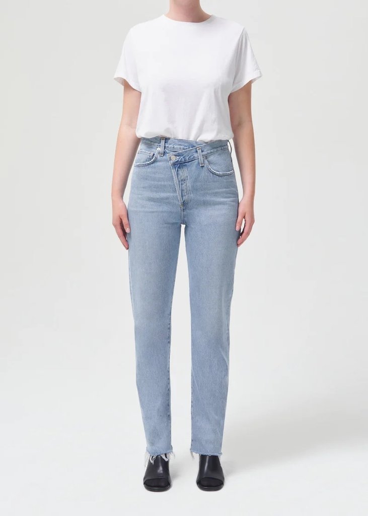 Agolde Criss Cross Straight Jean