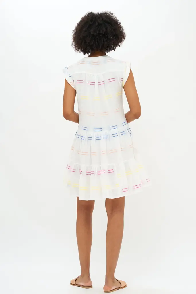 Oliphant Roll Sleeve Mini Dress
