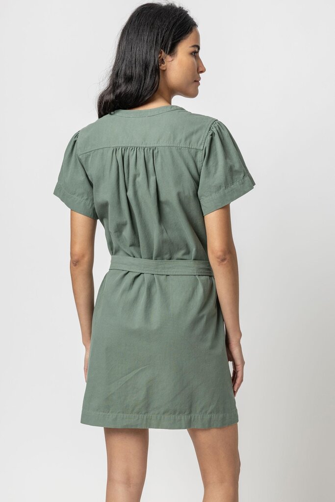 Lilla P Half Placket Canvas Dress