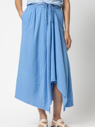 Lilla P Gauze Waterfall Skirt