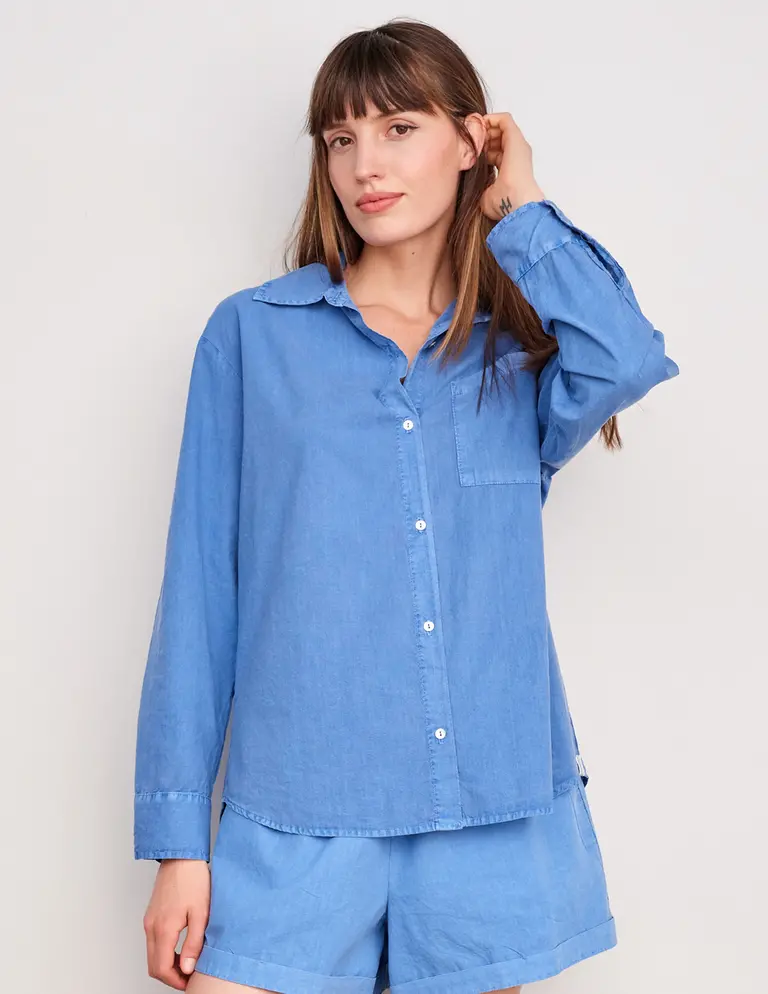 Sundry Voile Button Down Shirt