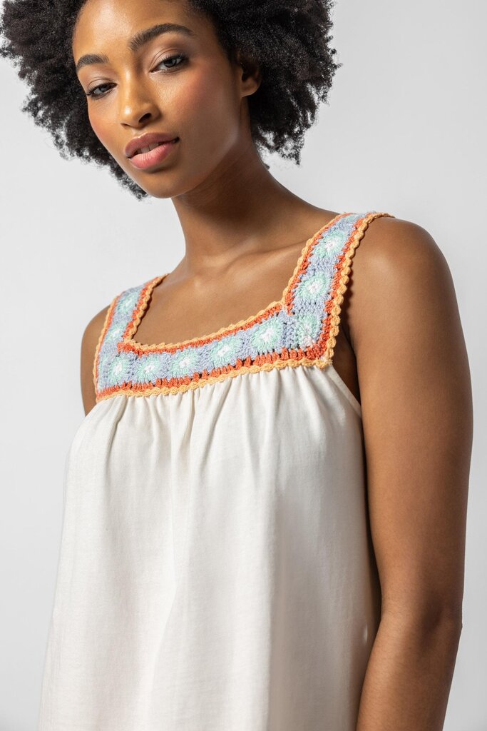 Lilla P Crochet Trim Tank