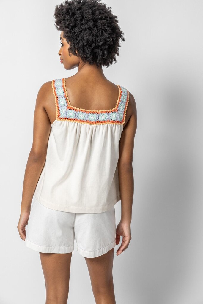 Lilla P Crochet Trim Tank