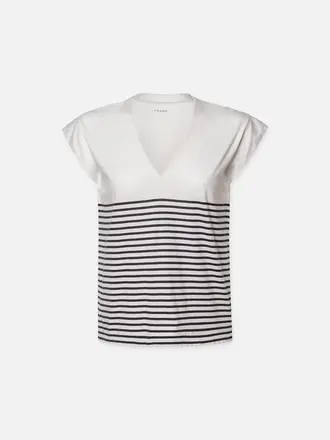 Frame Le Mid Rise V Tee