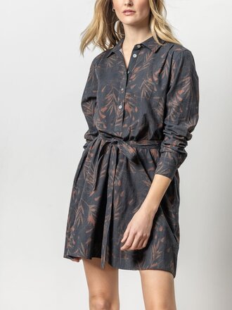 Lilla P Belted Shirt Dress