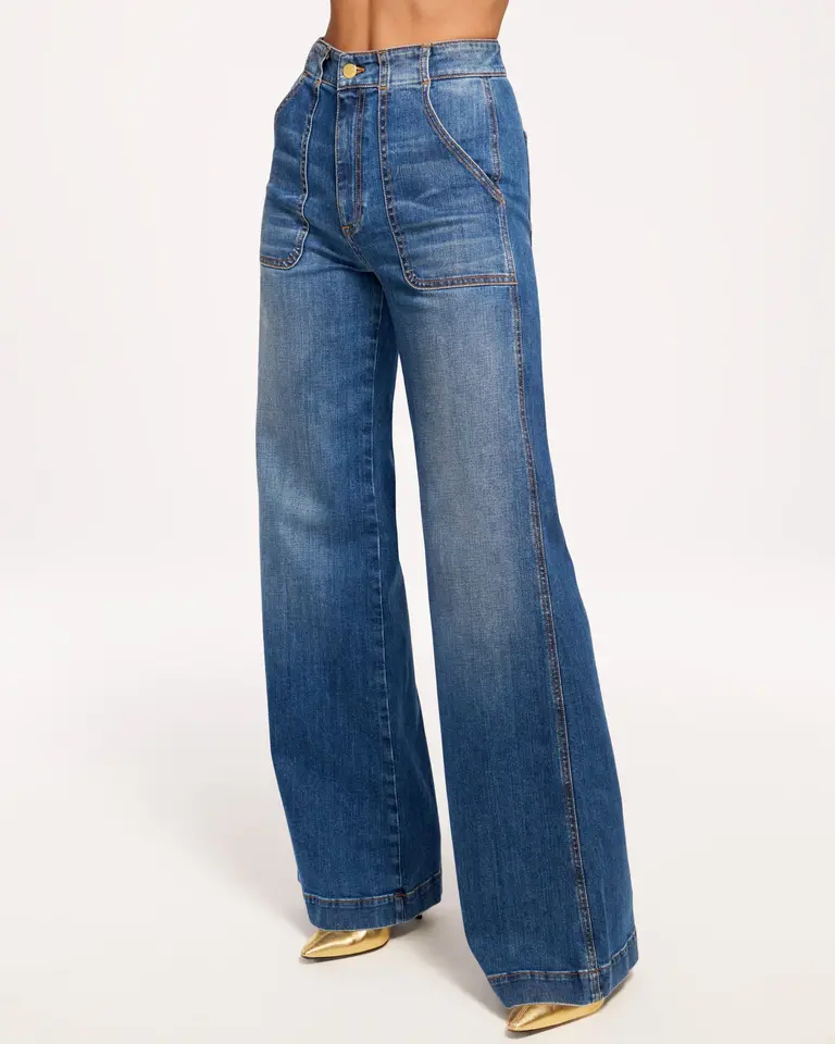 Ramy Brook Theodora Wide Leg Jean