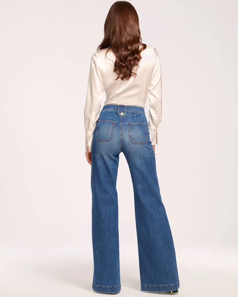 Ramy Brook Theodora Wide Leg Jean