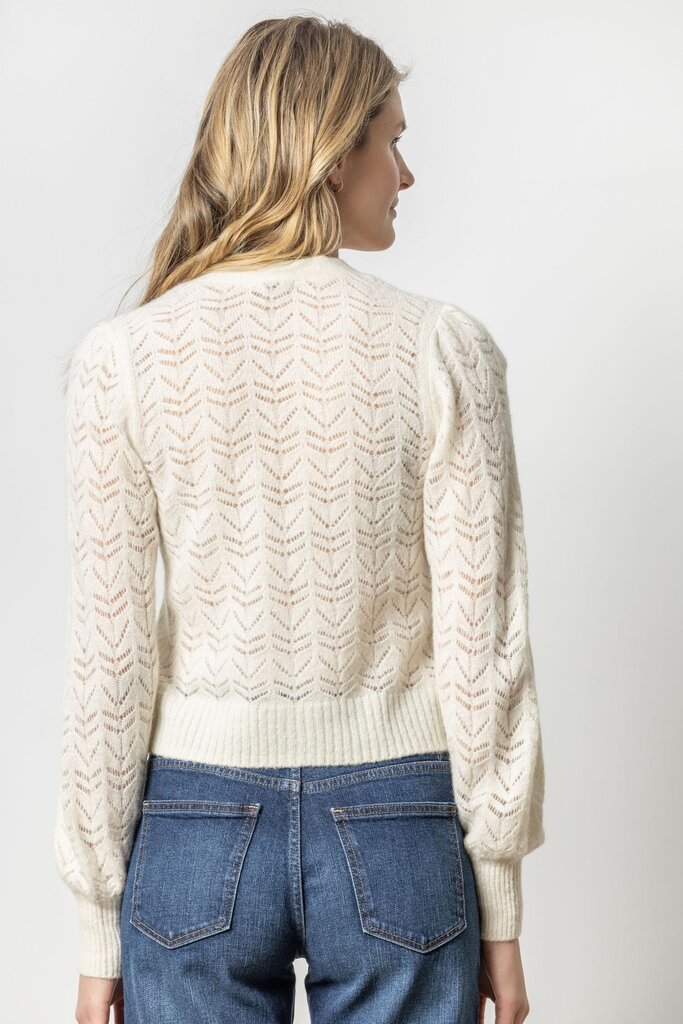 Lilla P Full Sleeve Cardigan Sweater