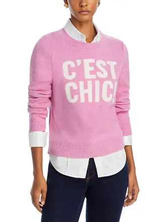 Cinq A Sept C'est Chic Crewneck