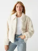 Ziggy Shaggy Shearling Jacket - Grove Hill ATX