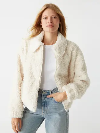 Michael Stars Ziggy Shaggy Shearling Jacket