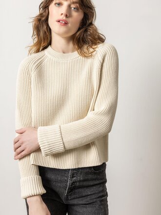 Lilla P Zip Back Raglan Sweater