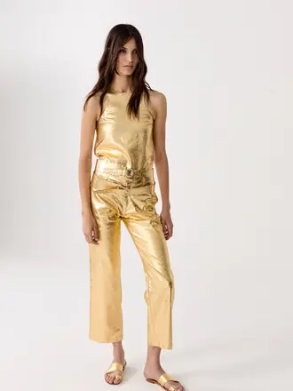 Lanhtropy Astro Metallic Linen Pants