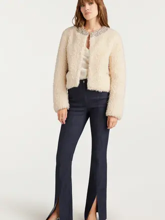 Cinq A Sept Shearling Christie Jacket