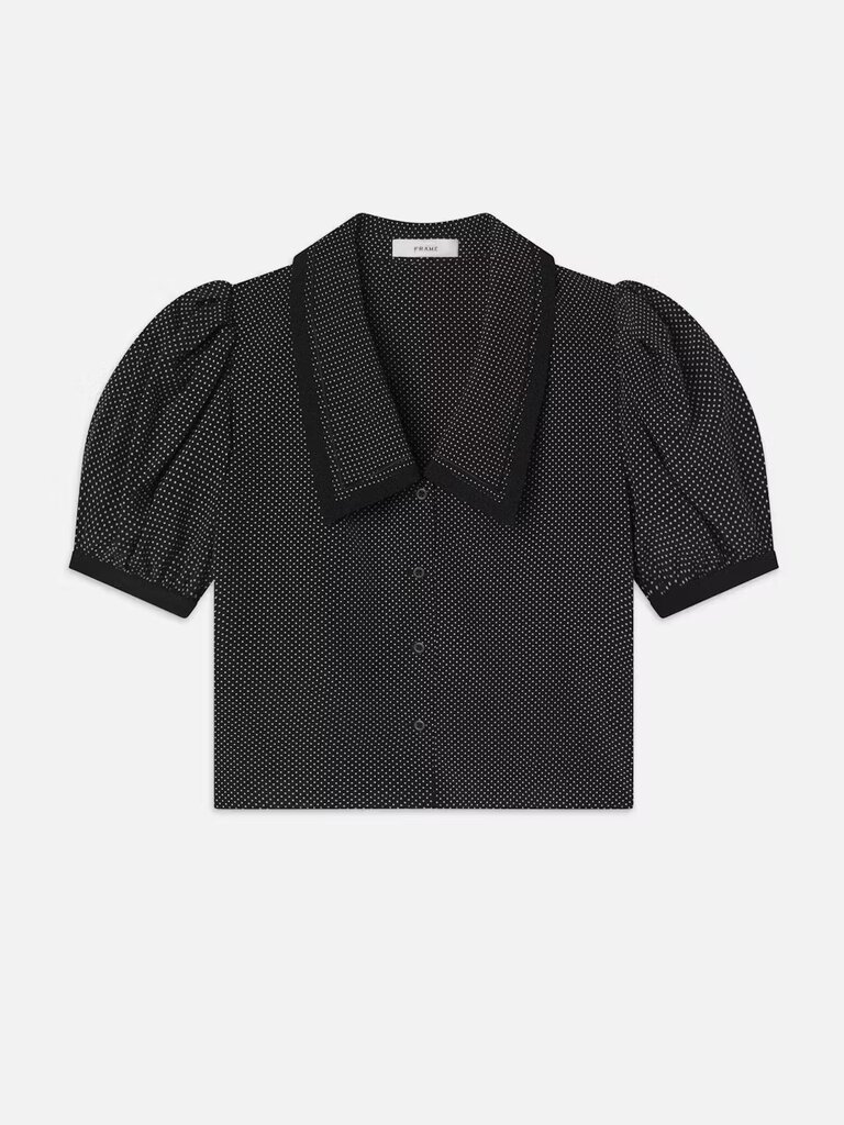 Frame Polka Dot Sailor Blouse