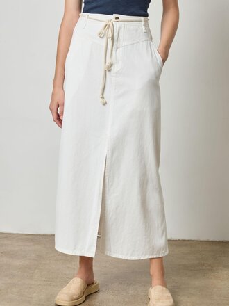 Lilla P Yoke Waist Maxi Skirt