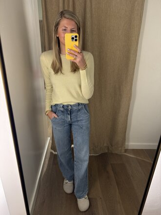 J Society Lurex Crew Sweater