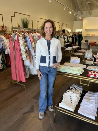 J Society Denim Pocket Cardigan