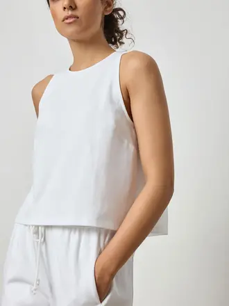 Lilla P Mixed Media Tank