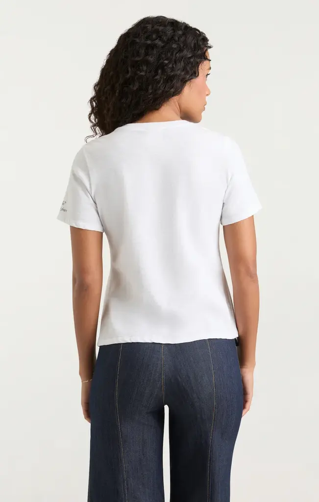 Cinq A Sept Oui Oui Shrunken Tee