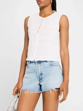 Frame The Smocked Tank