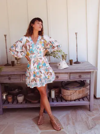 Bell Clover Mini Dress