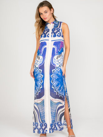 Lavender Brown Jordan Dress