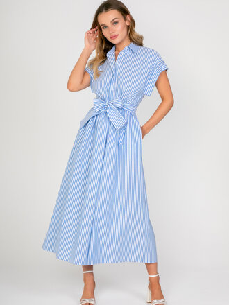 Lavender Brown Ocean Dress