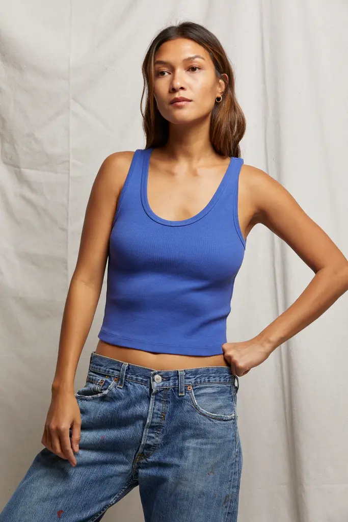 Perfect White Tee Blondie Tank