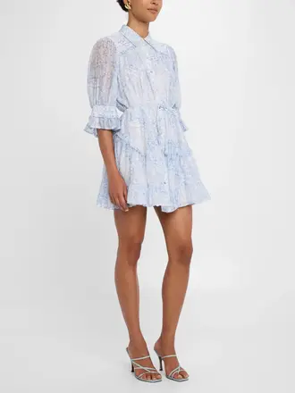 Cinq A Sept Scenic Toile Gwendoline Dress