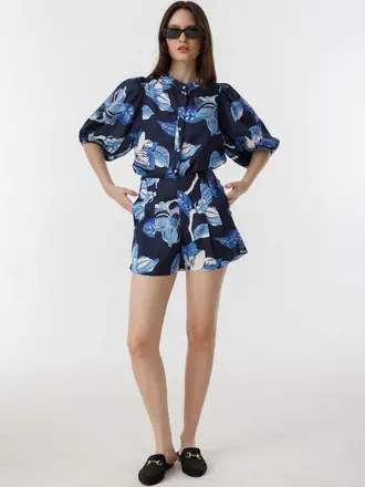 Lanhtropy Frida Linen Shorts