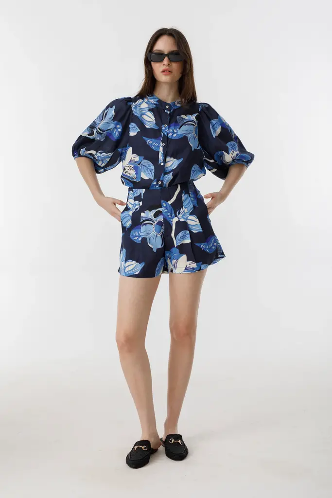 Lanhtropy Frida Linen Shorts