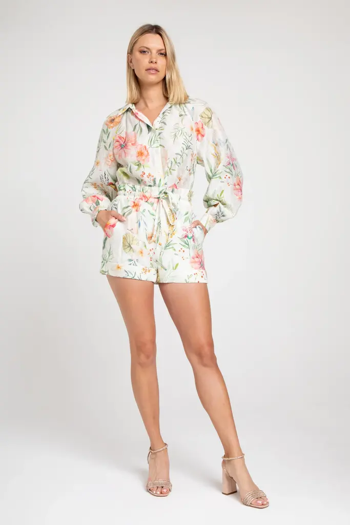 Lavender Brown Kalani Shorts