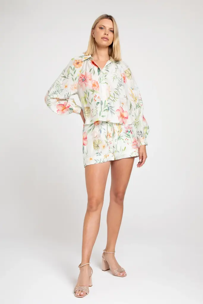 Lavender Brown Leanna Top