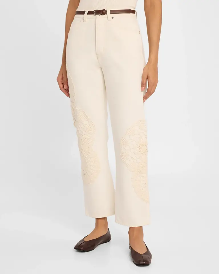 Frame The Crochet Vertical Crop