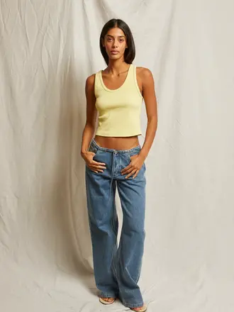 Perfect White Tee Blondie Tank