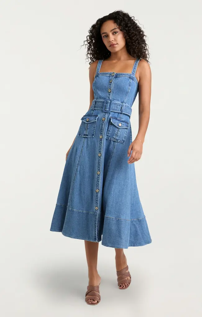 Cinq A Sept Denim Vega Dress
