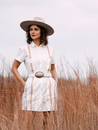 Texas Standard Tejas Guayabera Dress