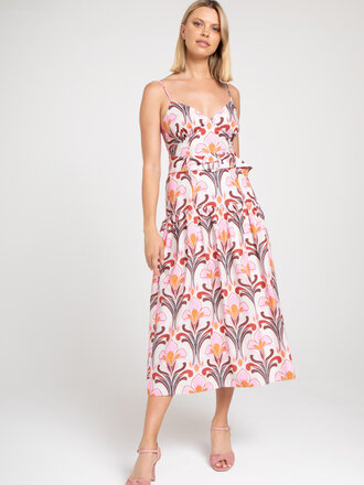 Lavender Brown Annabelle Dress