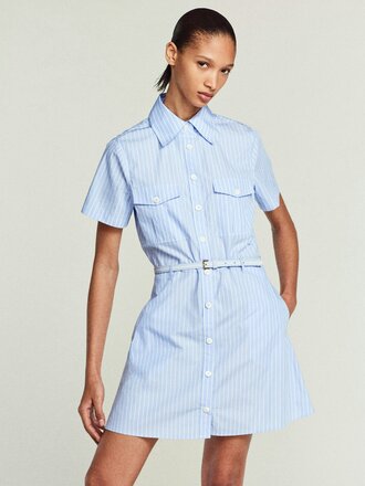 Frame The Striped Safari Dress